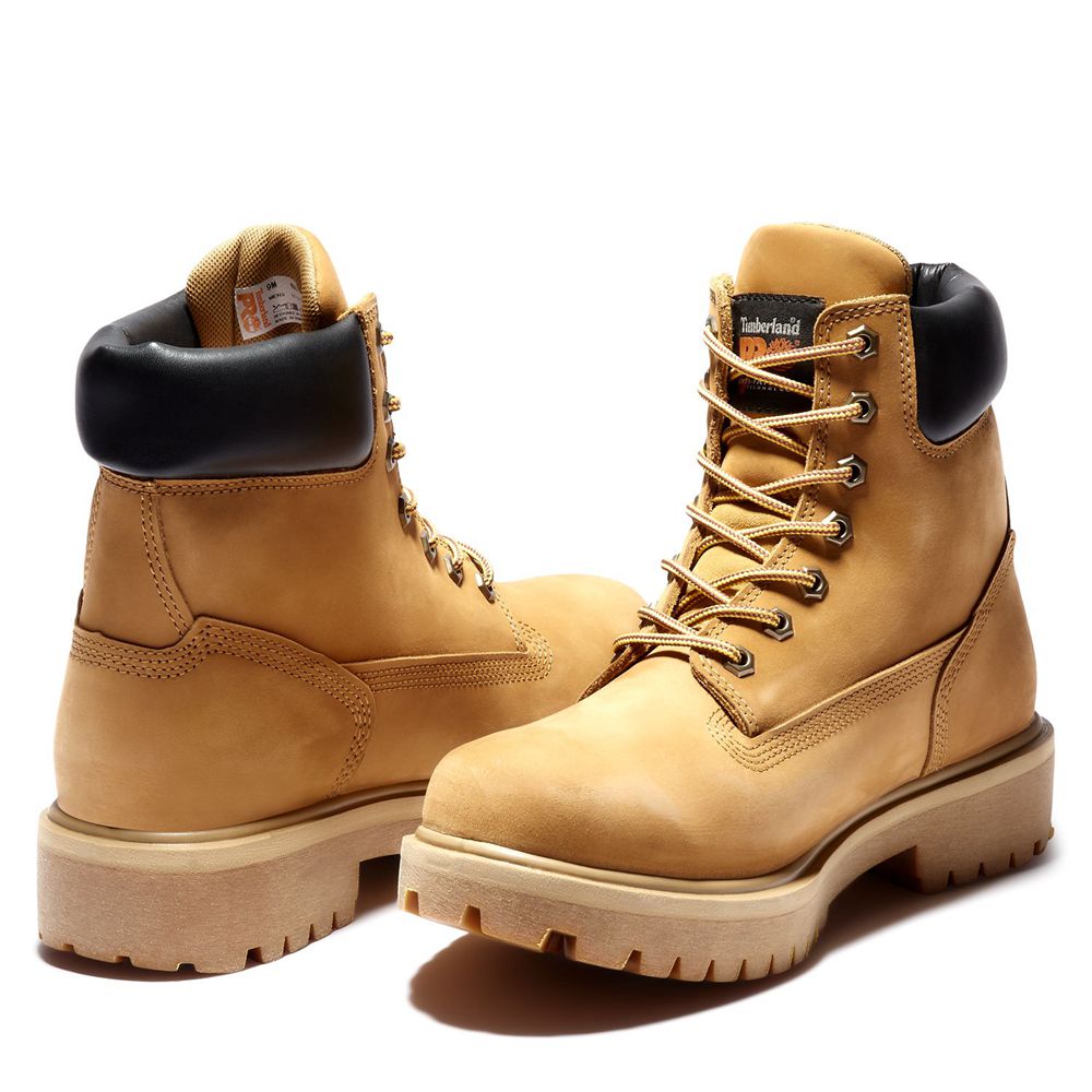 Bocanci Pro Timberland Barbati Maro - Direct Attach 6\" Soft Toe - Romania - PVFKUM829